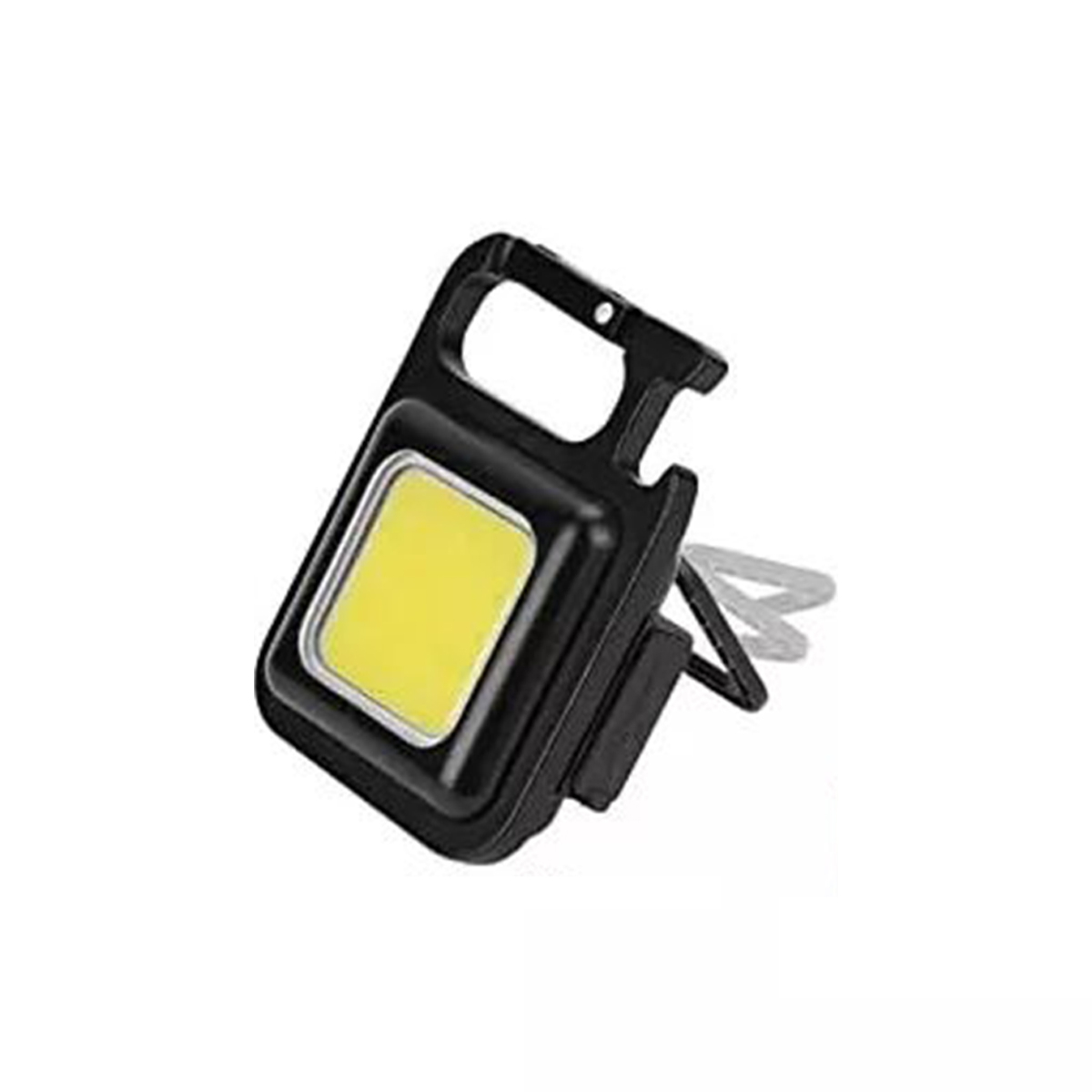 Portable Keychain Light | 500 Lumens Mini COB LED Flashlight with Foldable Handle & USB Rechargeable - Image 6