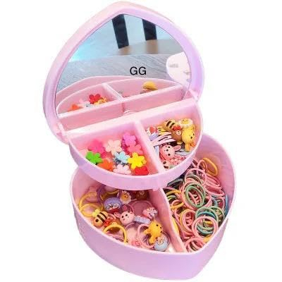 Heart Shape Jewellery Box for Girls | Cute & Stylish Jewelry Organizer - Image 4