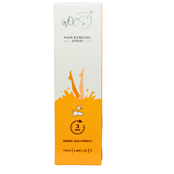 Wocs Hair Removal Spray for Girls & Women | Fast-Acting Normal Skin Formula - Image 3