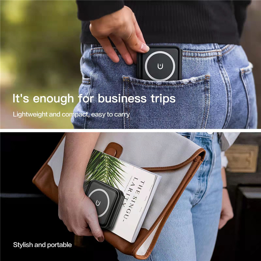 3-in-1 Foldable Magnetic Wireless Charger 15W Charging Station for iPhone Apple Watch and AirPods - Image 4