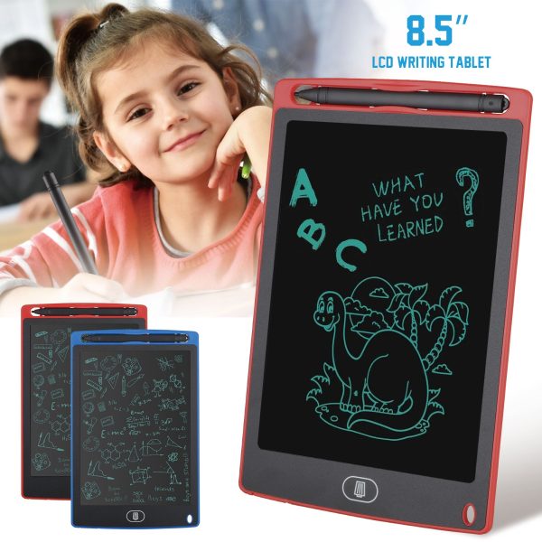 8.5-Inch Multi-Color LCD Writing Tablet | Reusable Drawing & Note-Taking Tool for Kids | Random Colors