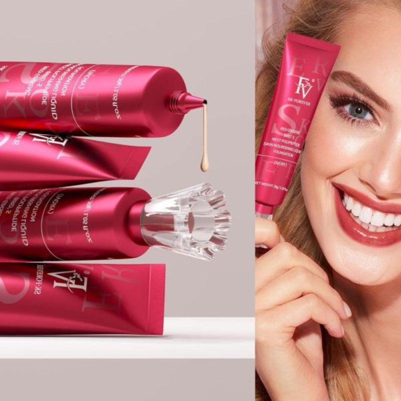 FV Liquid Foundation | Full Coverage, Matte Finish, Long-Lasting Makeup | 30g - Image 3