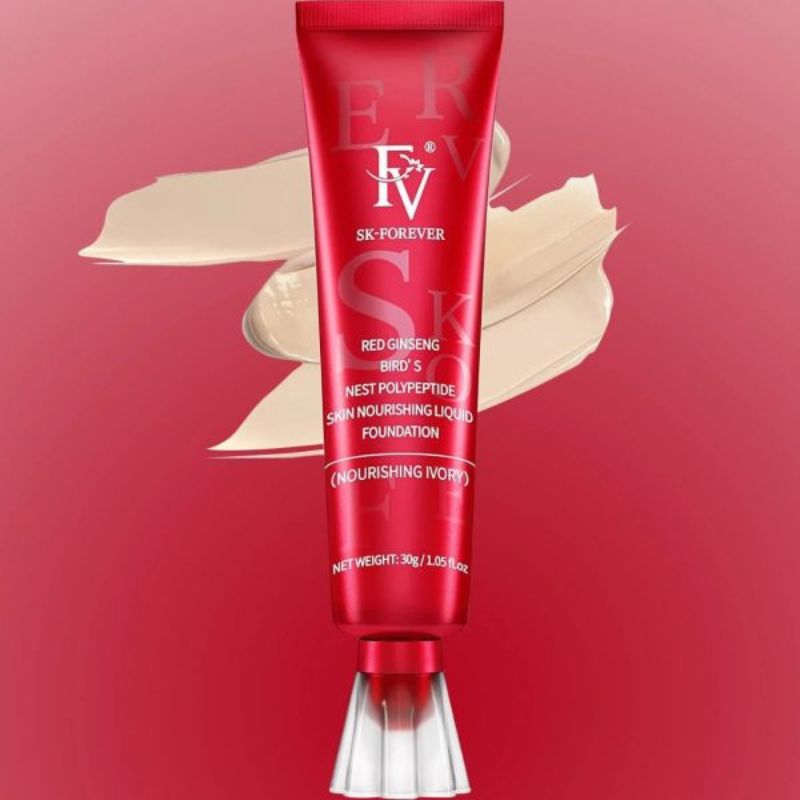 FV Liquid Foundation | Full Coverage, Matte Finish, Long-Lasting Makeup | 30g