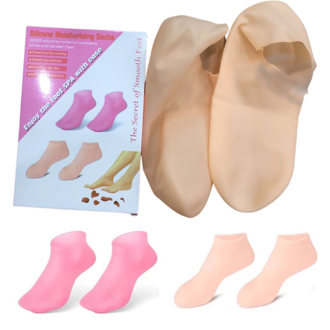 Silicone Jelly Socks | Box Packed | Ultra-Moisturizing Gel Foot Care Protector - Image 6