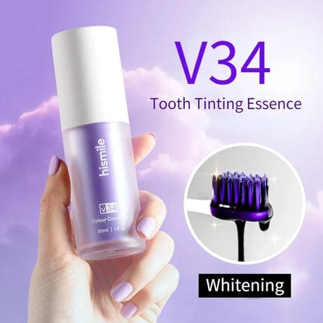 Hismile V34 Color Corrector Serum | High Quality | Instant Teeth Brightening Solution | 30ml - Image 3