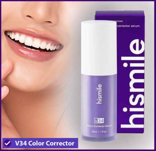 Hismile V34 Color Corrector Serum | High Quality | Instant Teeth Brightening Solution | 30ml - Image 10